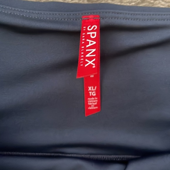 SPANX XL The Perfect Ankle Pant Navy Blue - Picture 3 of 3